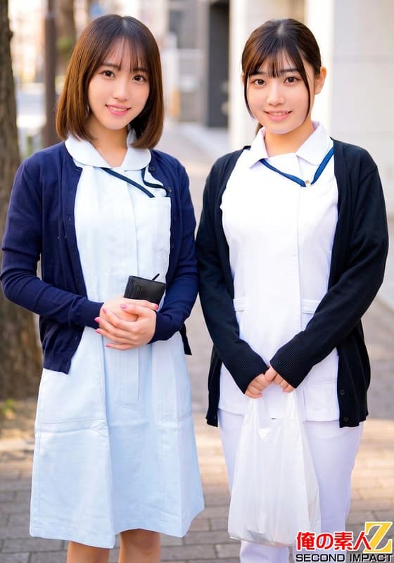 現役看護師さんが優しく早漏改善治療！皮膚科勤務えなさん（24）産婦人科勤務まみさん（31）