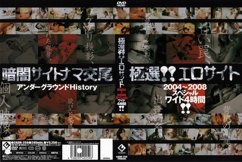極選!!エロサイト 2004~2008スペシャルワイド4時間!!