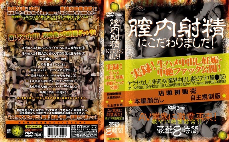膣内射精にこだわりました!