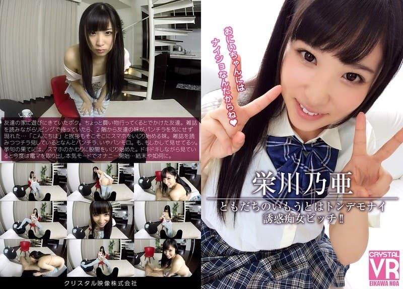 【VR】栄川乃亜 ともだちのいもうとはトンデモナイ誘惑痴女ビッチ!!