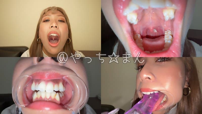 【個人撮影】若菜めあり 初喉チンコ触り&口内観察