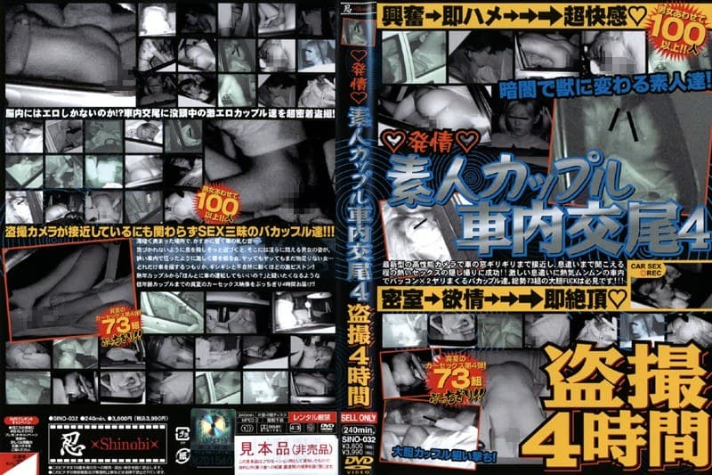 ◆発情◆ 素人カップル車内交尾 4 盗撮4時間