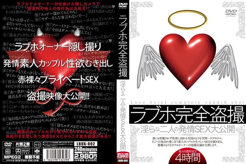 ラブホ完全盗撮 淫らな二人の発情SEX大公開
